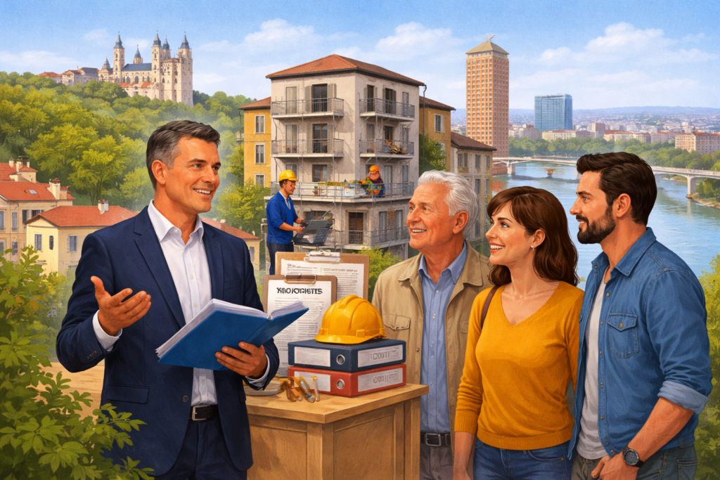 syndic de copropriété à Lyon gestion immeuble copropriétaires métropole lyonnaise